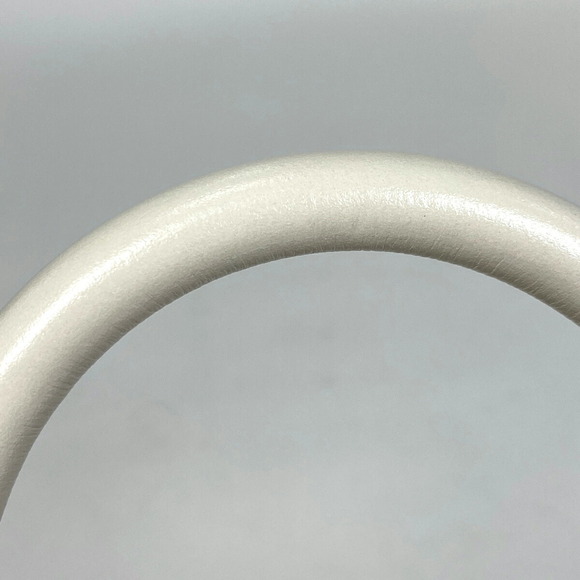 Gucci GG Horsebit Shoulder Bag Canvas Beige White - Picture 8 of 9